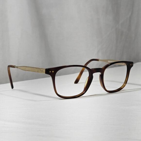 Other - Scott Harris Vintage Europa Tortoise Eyeglasses Square Frames Only 50-20-145